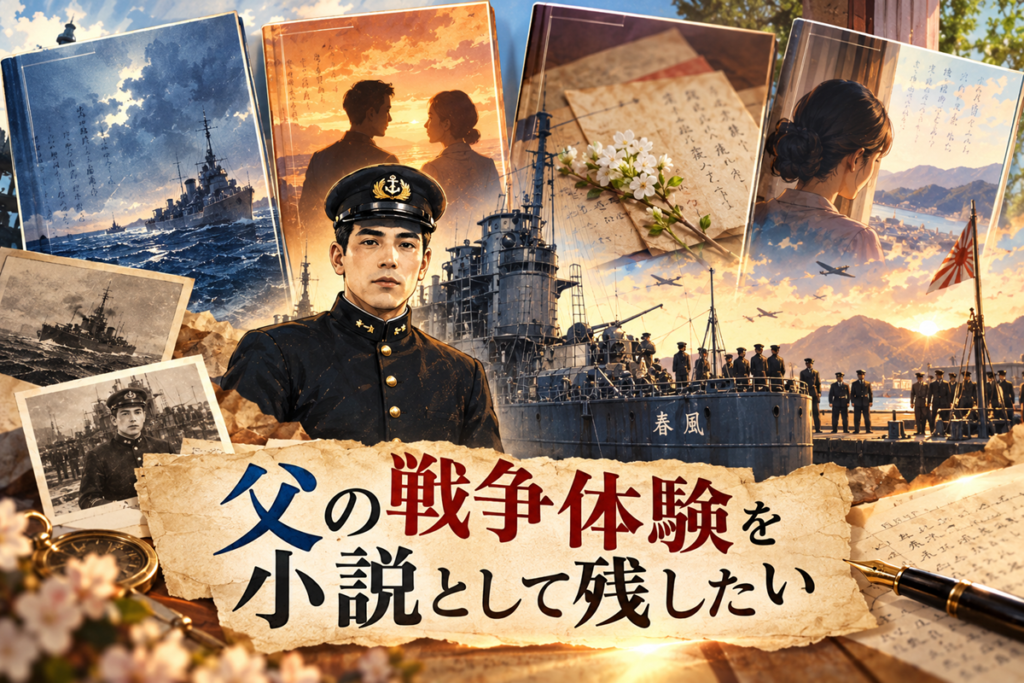 現実の戦争が呼び覚ました、父の物語（小説）